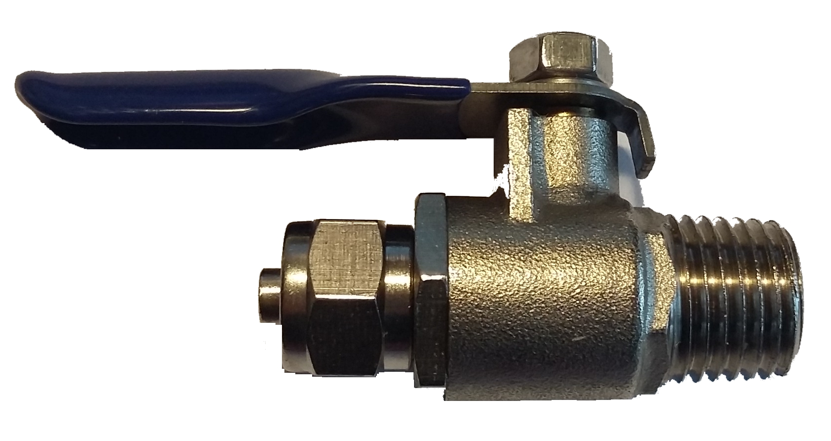 Kulový kohout mosaz 1/4" x 1/4"